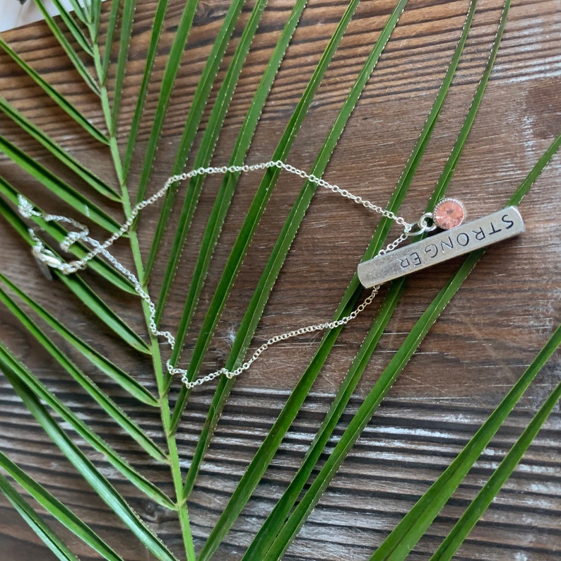 Breast Cancer Awareness Silver Aluminum 3D Pendant Brave Etsy Ireland