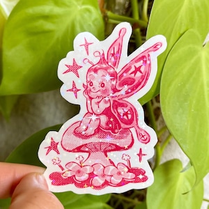 Sticker fée Kewpie