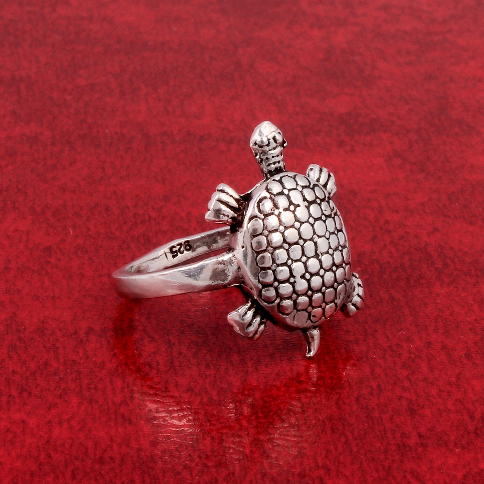 Sterling Silver RingTortoise Silver RingTortoise RingTurtle Etsy