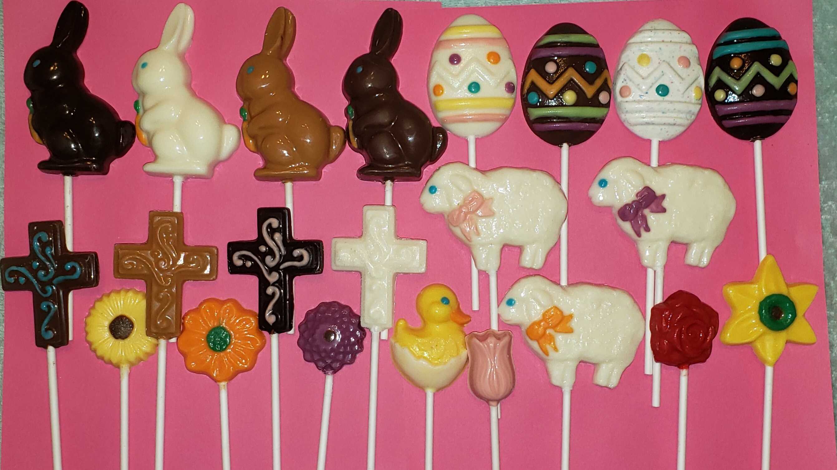 Chocolate Lollipops Etsy