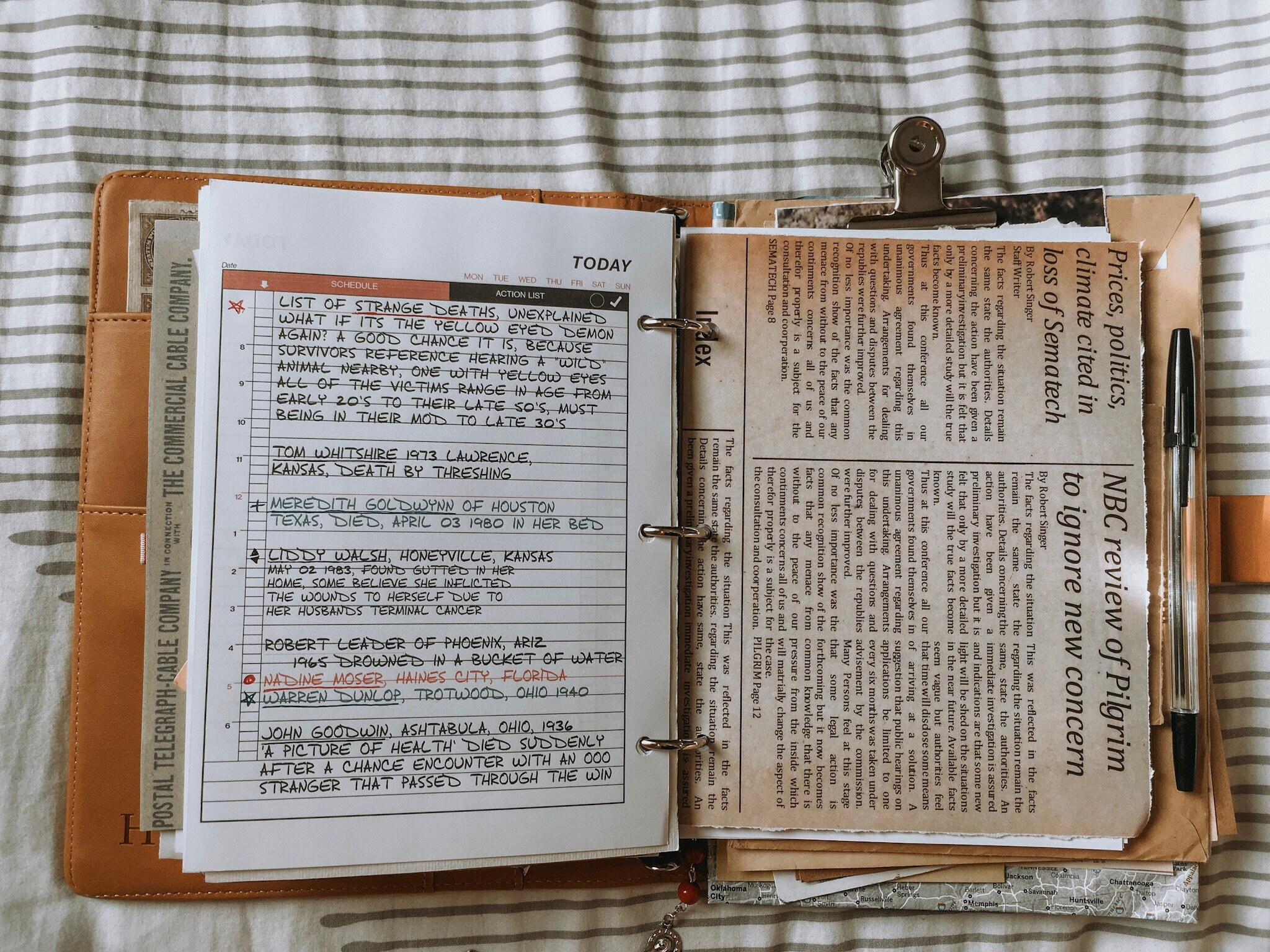 John Winchester Journal Pages | Etsy