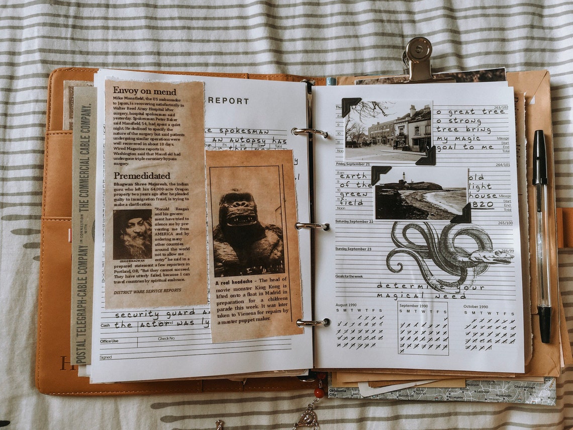John Winchester Journal Pages - Etsy