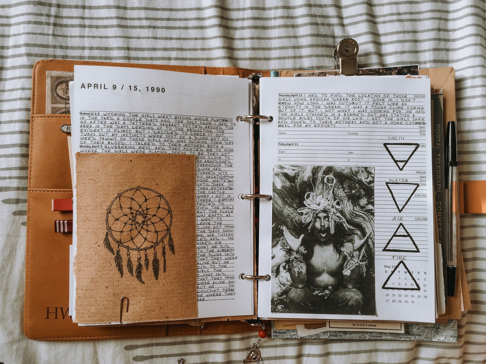 John Winchester Journal Pages | Etsy