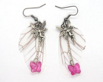 Fantasy Fairy Jewellery, Butterfly Wing Earrings