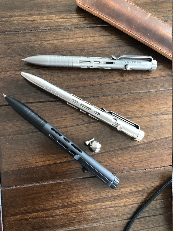 Valtcan Titanium CyberPen Bolt Pen Matte Black Valtcan Titanium CyberPen Bolt Pen Matte Black