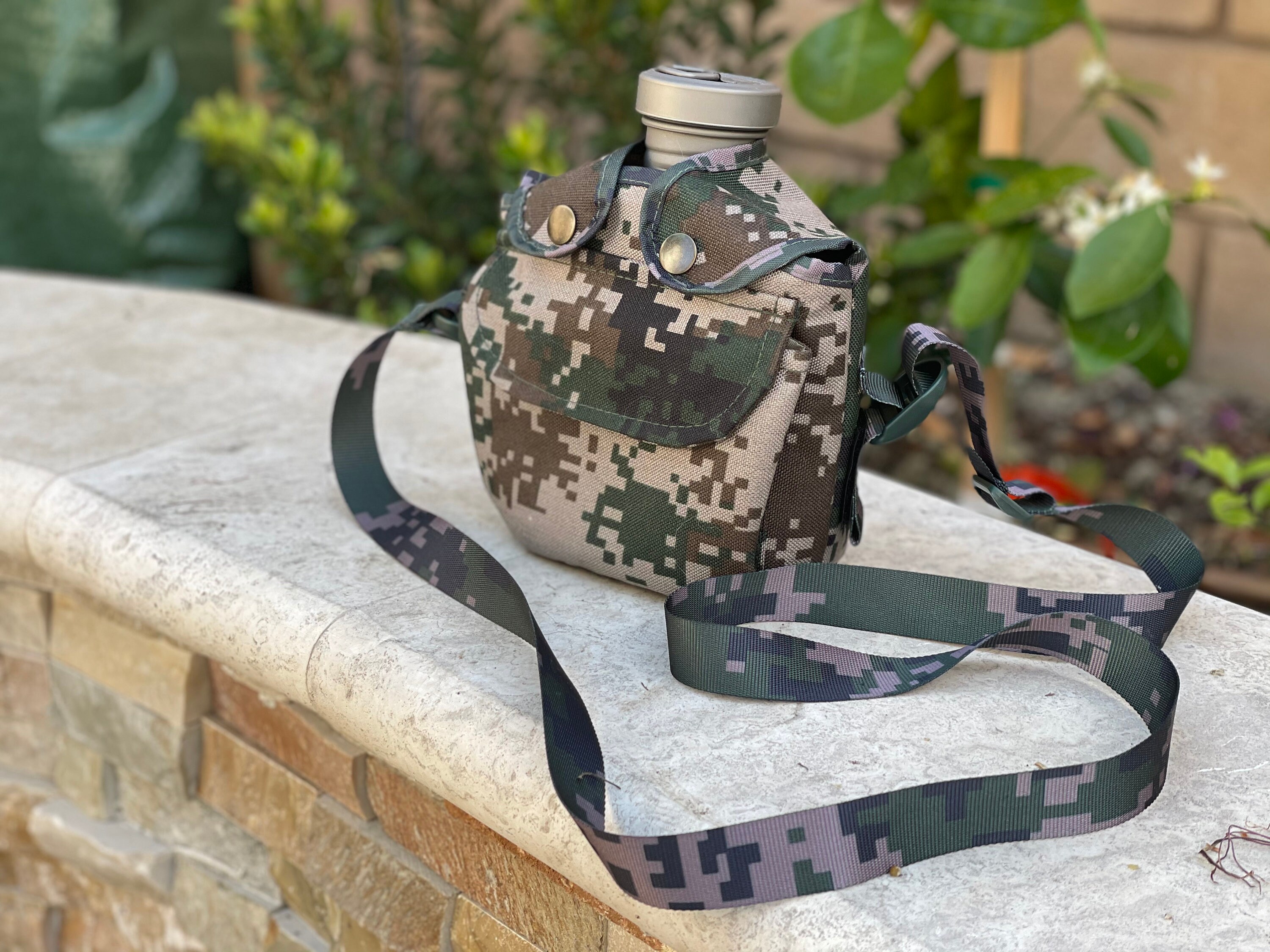 Valtcan Titanium Canteen Mess Kit Military Design 1100ml 37oz Etsy