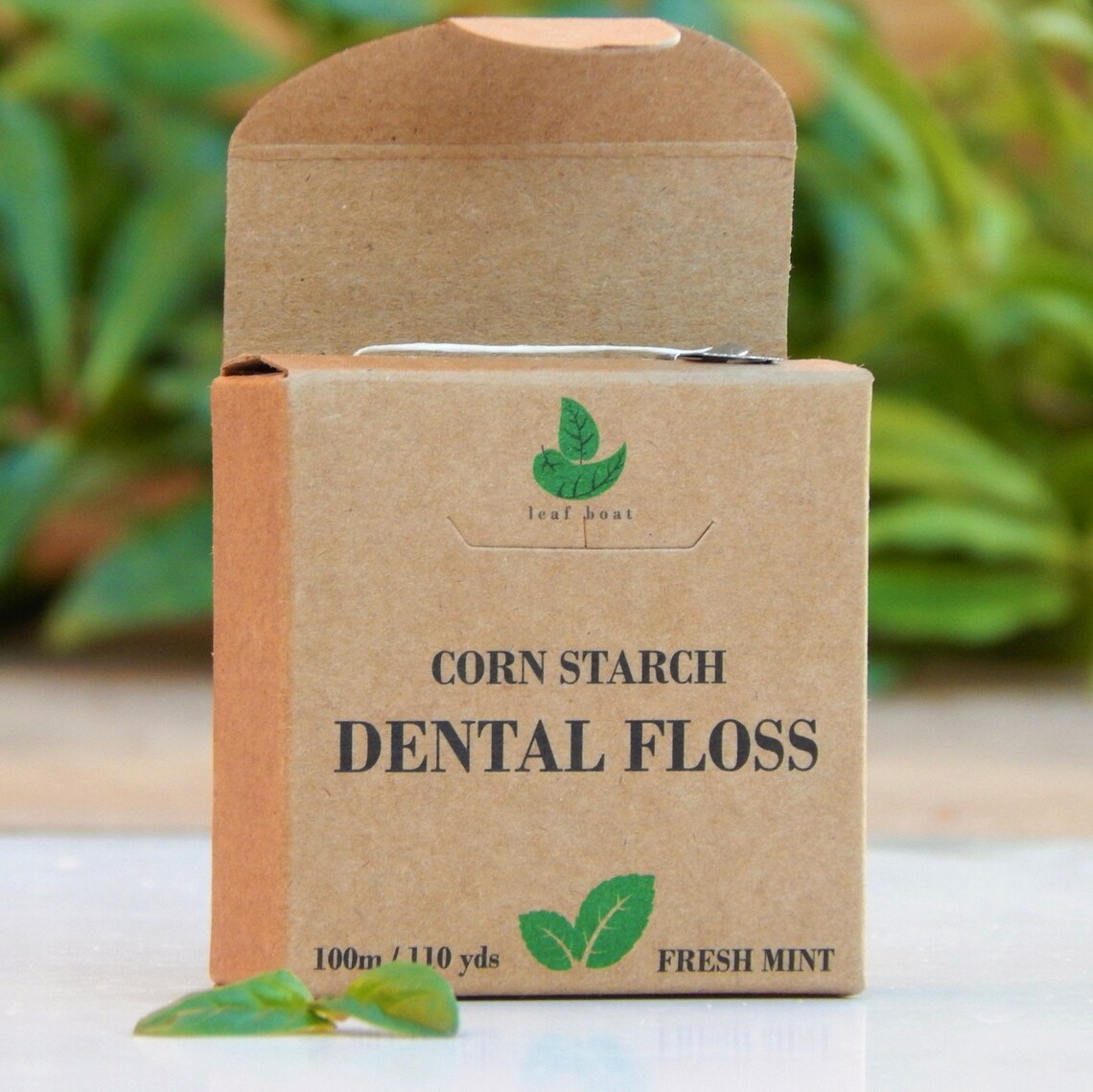 Eco Dental Floss 100m / Corn Starch / Biodegradable / Zero Etsy