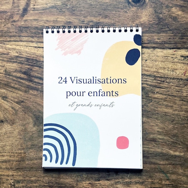 24 visualisations pour enfants + fichiers audios - Carnet spirale