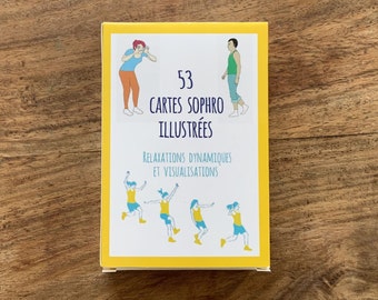 SOPHROLOGIE (imprimé) :  54 cartes EXERCICES et VISUALISATIONS