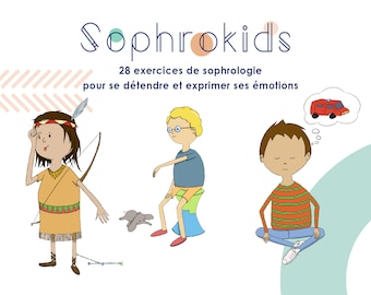 SOPHROKIDS : 28 cartes de jeu pour ENFANTS pour apprivoiser ses émotions-numériques