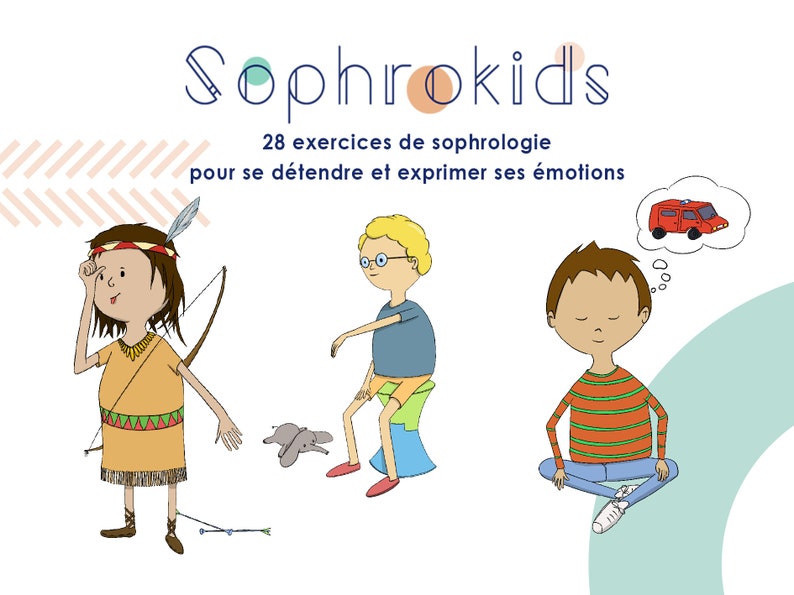 SOPHROKIDS : 28 cartes de jeu pour ENFANTS pour apprivoiser ses émotions-numériques image 1