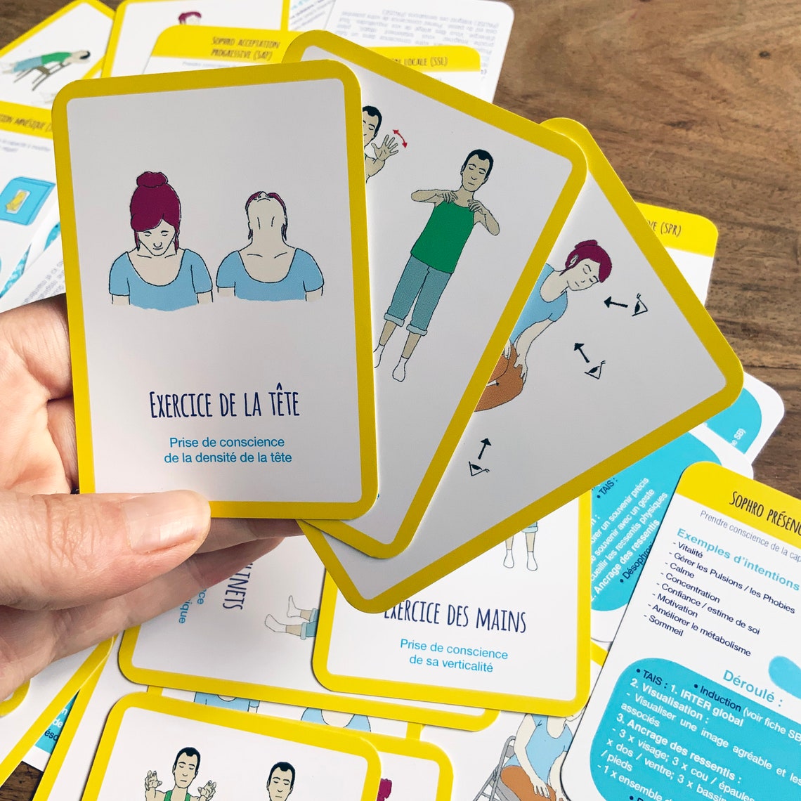 SOPHROLOGIE imprimé 54 cartes EXERCICES et Etsy