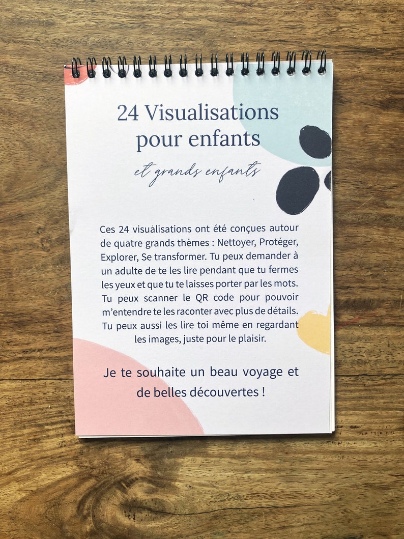 24 visualisations pour enfants fichiers audios Carnet spirale image 5