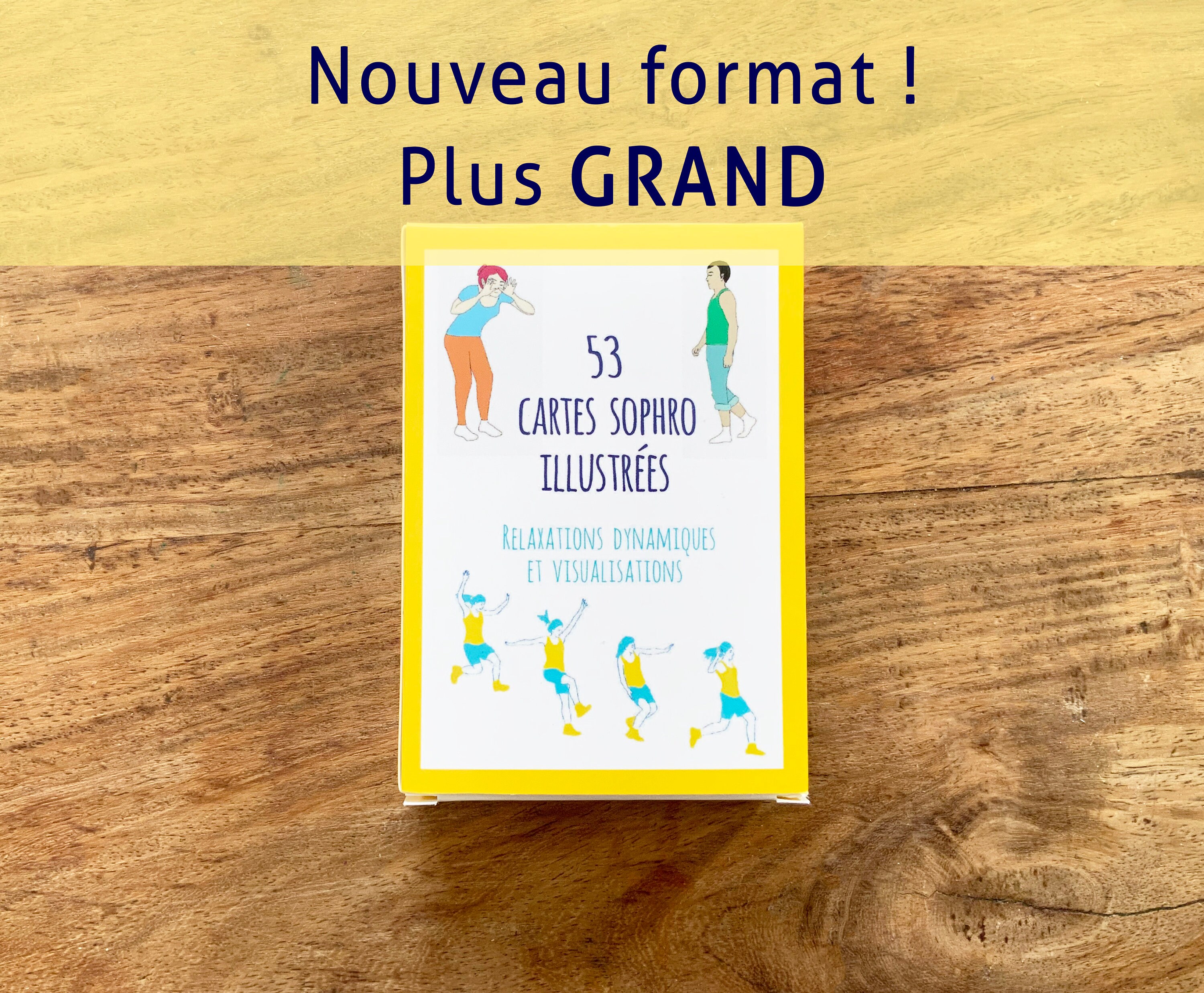 Sophrologie | Imprimé 54 Cartes Exercices et Visualisations