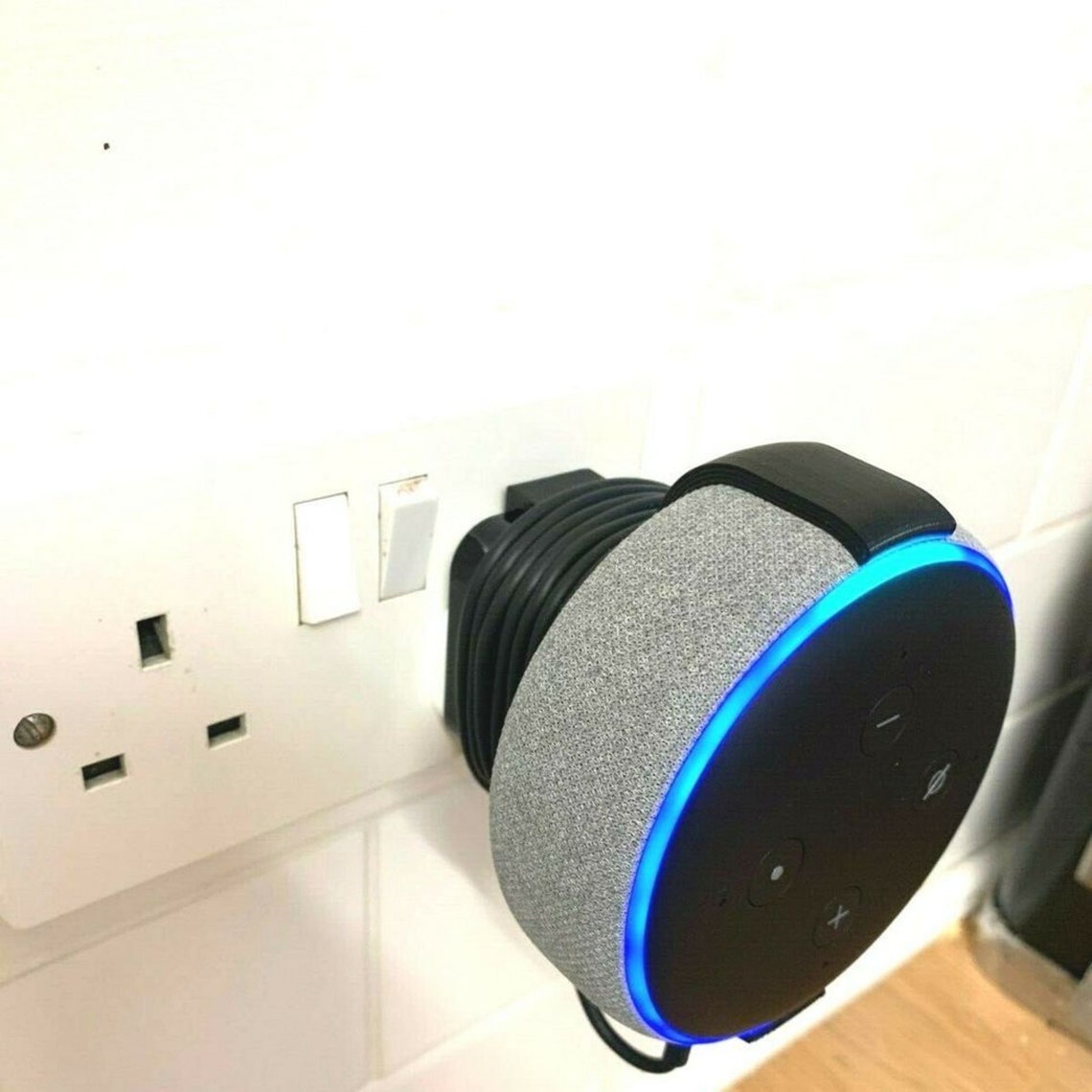 Fits Amazon Echo Dot 3rd Gen Generation Plug Socket Wall Mount Etsy