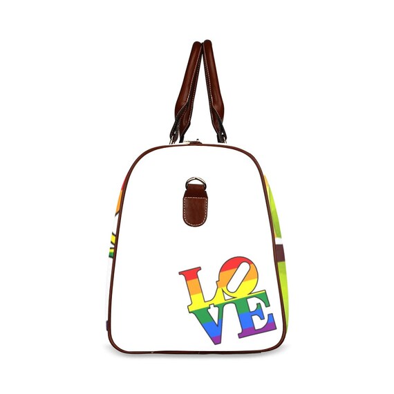 Travel Bag Colorful Love LGBT Rainbow Love Pride 