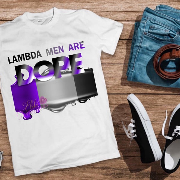 KLC | Kappa Lambda Chi Military Fraternity | Lambda Men Are DOPE - Tshirt