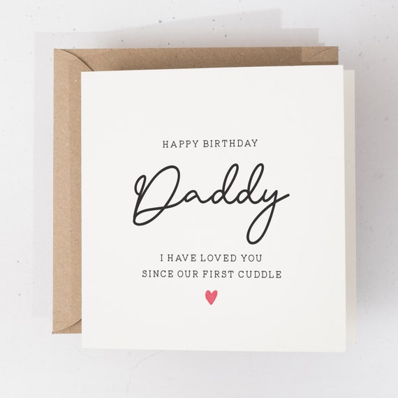 Carte d'anniversaire papa, carte d'anniversaire pour papa, cadeau d'anniversaire  papa, joyeux anniversaire papa, cadeau d'anniversaire papa, carte simple à  papa, de bébé -  France