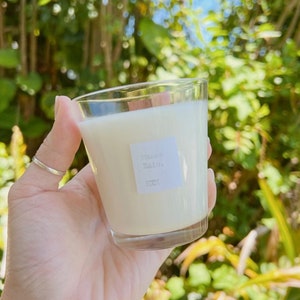 Wild Vetiver OR Manoa Rain Scented Soy Wax Wooden Wick Candle
