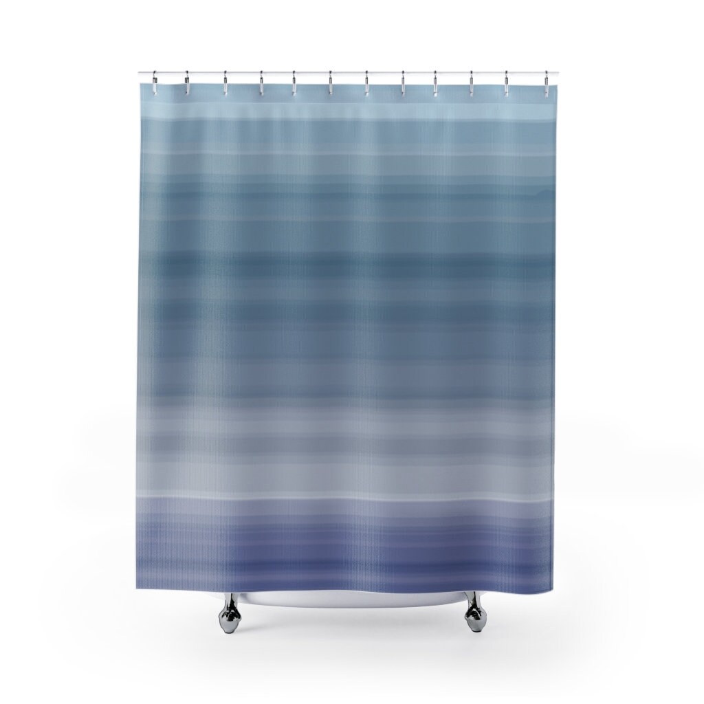 Abstrakter Kunst Duschvorhang und Badematte Aquarell | Etsy