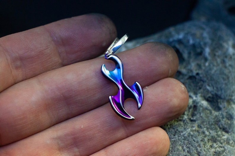 Dual Daggers Cosplay Jewelry Water Elemental Magical Titanium Earrings Blue Silver Shock Wave Space Inspired Jewellery Sands of Time