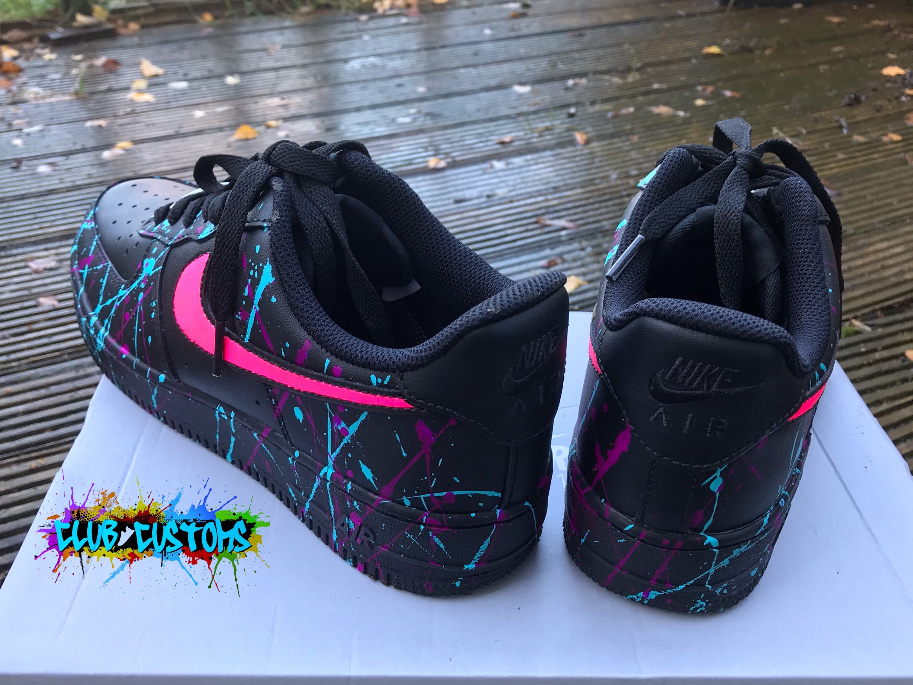 air force 1 neon pink