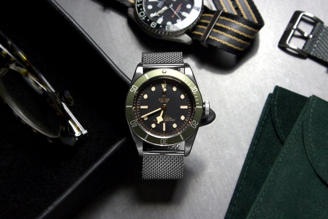 Luxury Bond No Time to Die Milanese Mesh Watch Strap Quick Release