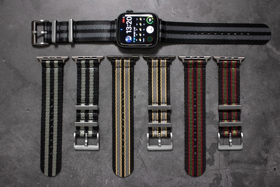 Apple watch 4 nato cheap strap