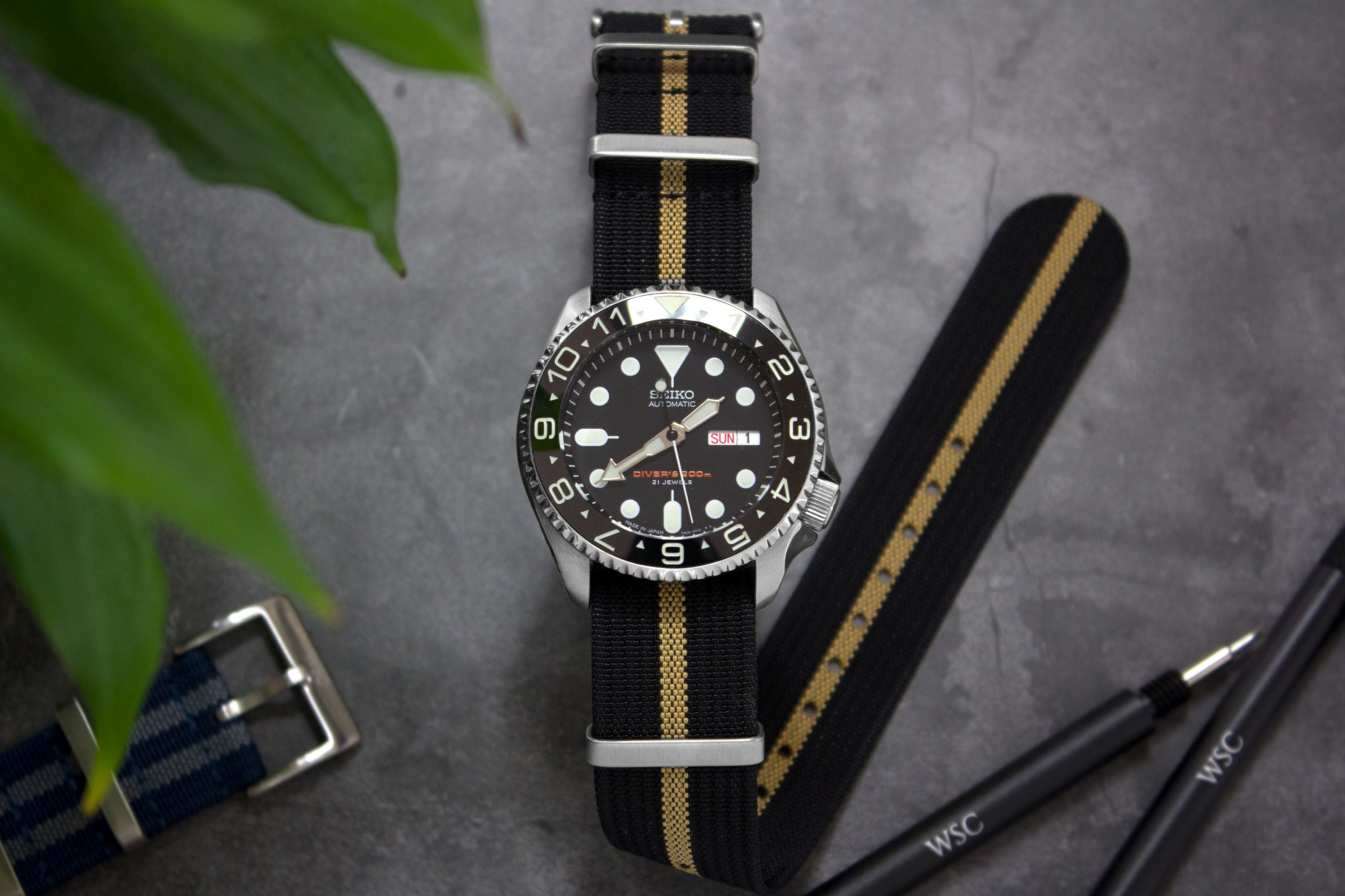 Beige nato strap Italia