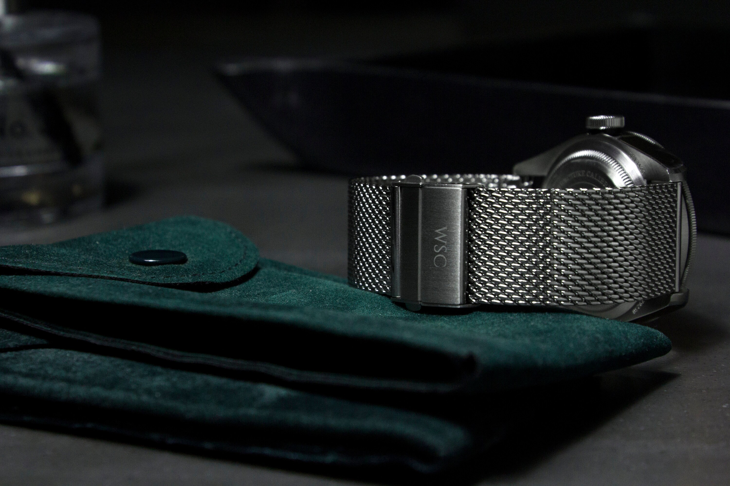 Merriott Quick-Release Milanese Mesh Stainless Steel Watch Strap - Pol
