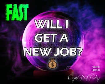 FAST "Will I Get A NEW JOB?" Crystal Ball Video/Audio Psychic Reading ***** by Lejla Kristal Best European Extrasense