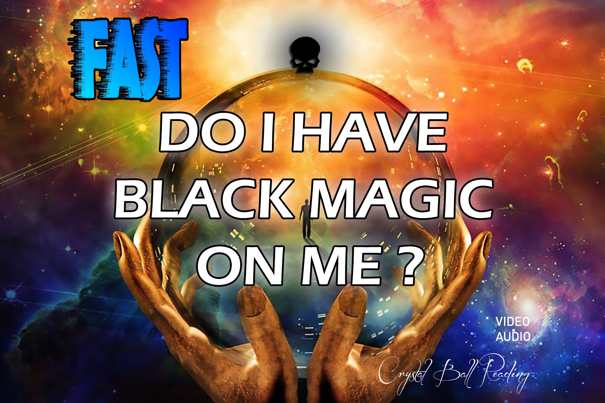 FAST "Do I have BLACK MAGIC on me?" Crystal Ball Video/Audio Psychic Reading ***** by Lejla Kristal Best European Extrasense