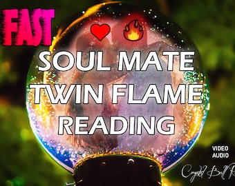 Soulmate Twinflame Crystal Ball Reading: Love Psychic Advice (Video/Audio)
