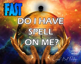 FAST &quot;Do I have SPELL on me?&quot; Crystal Ball Video/Audio Psychic Reading ***** by Lejla Kristal Best European Extrasense