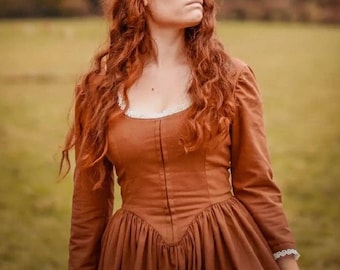 Demelza linen dress