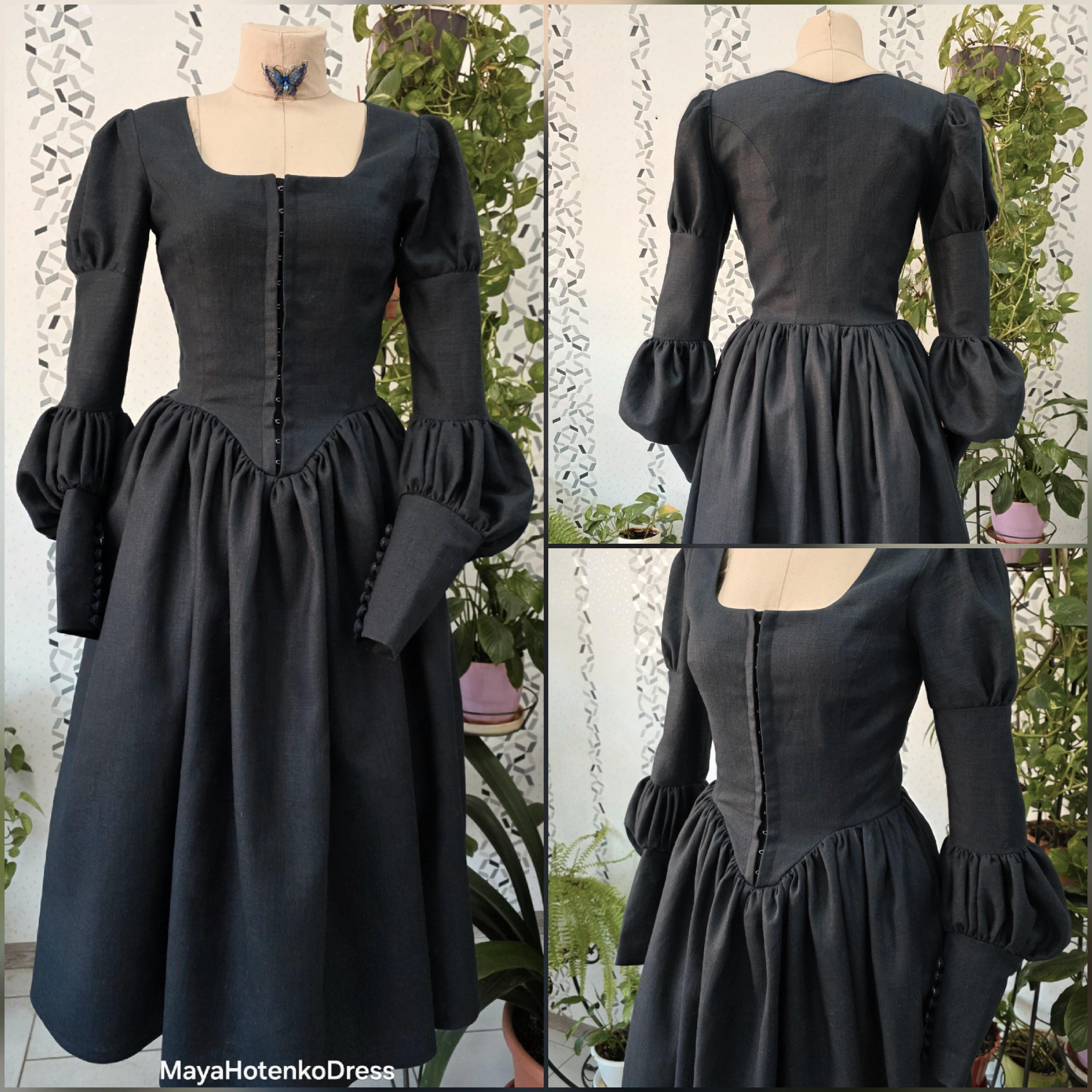 Kamila linen dress