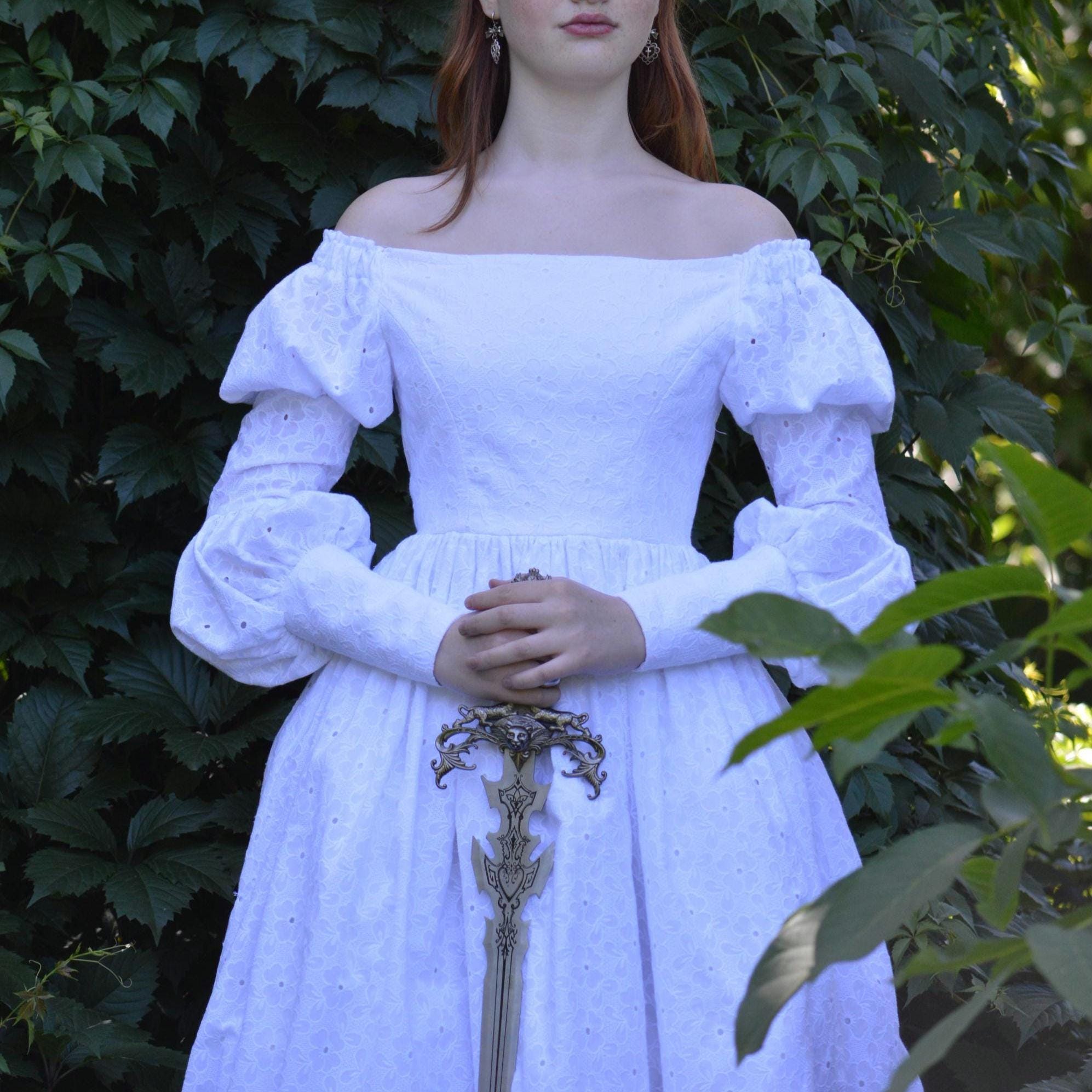 Vestido retro blanco España