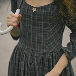 Tartan dress Demelza