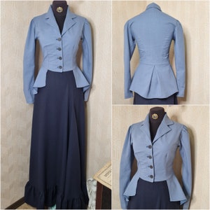Edwardian jacket and walking skirt