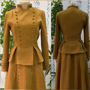 Edwardian mustard jacket