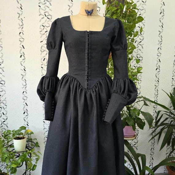 mourning grey dress PRE-ORDER main image 1
