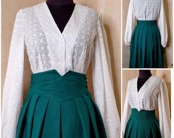 Eyelet BLOUSE