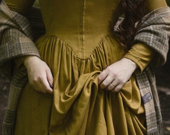 Mustard Demelza dress