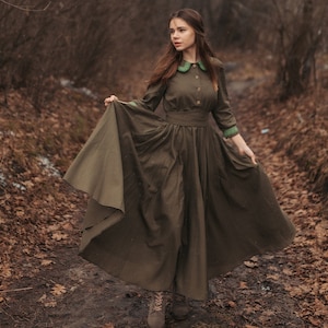 Forest witch dress
