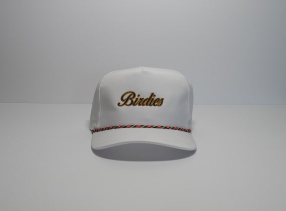 Birdies Navy W/ Gold Trim Rope Hat 