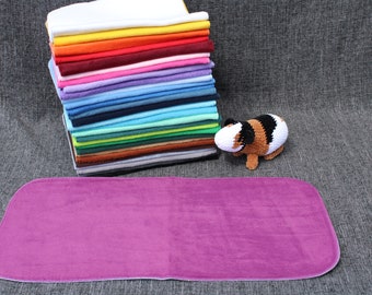Violett | XL PipiPads | ca. 70cm x 35cm | saugstark, formstabil | Fleecehaltung | (Anfertigung nach Bestellung)