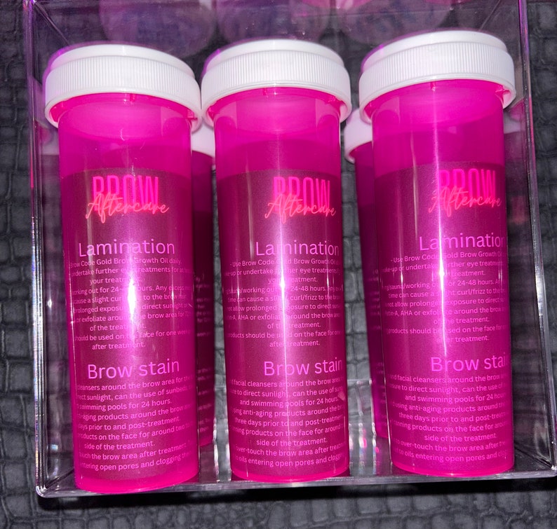 Brow Lamination and Stain Aftercare Kit Etsy