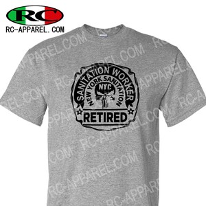 DSNY New York City RETIRED Sanitation Badge  T-Shirt,
