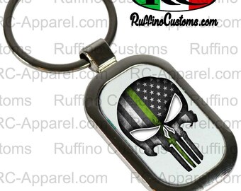 Green Line Punisher Etsy