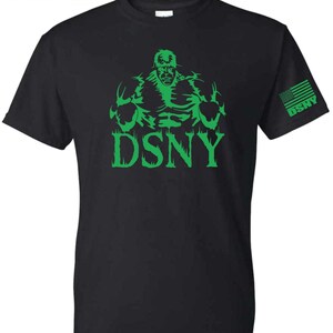 DSNY New York City Sanitation Super hero Tshirt  DSNY